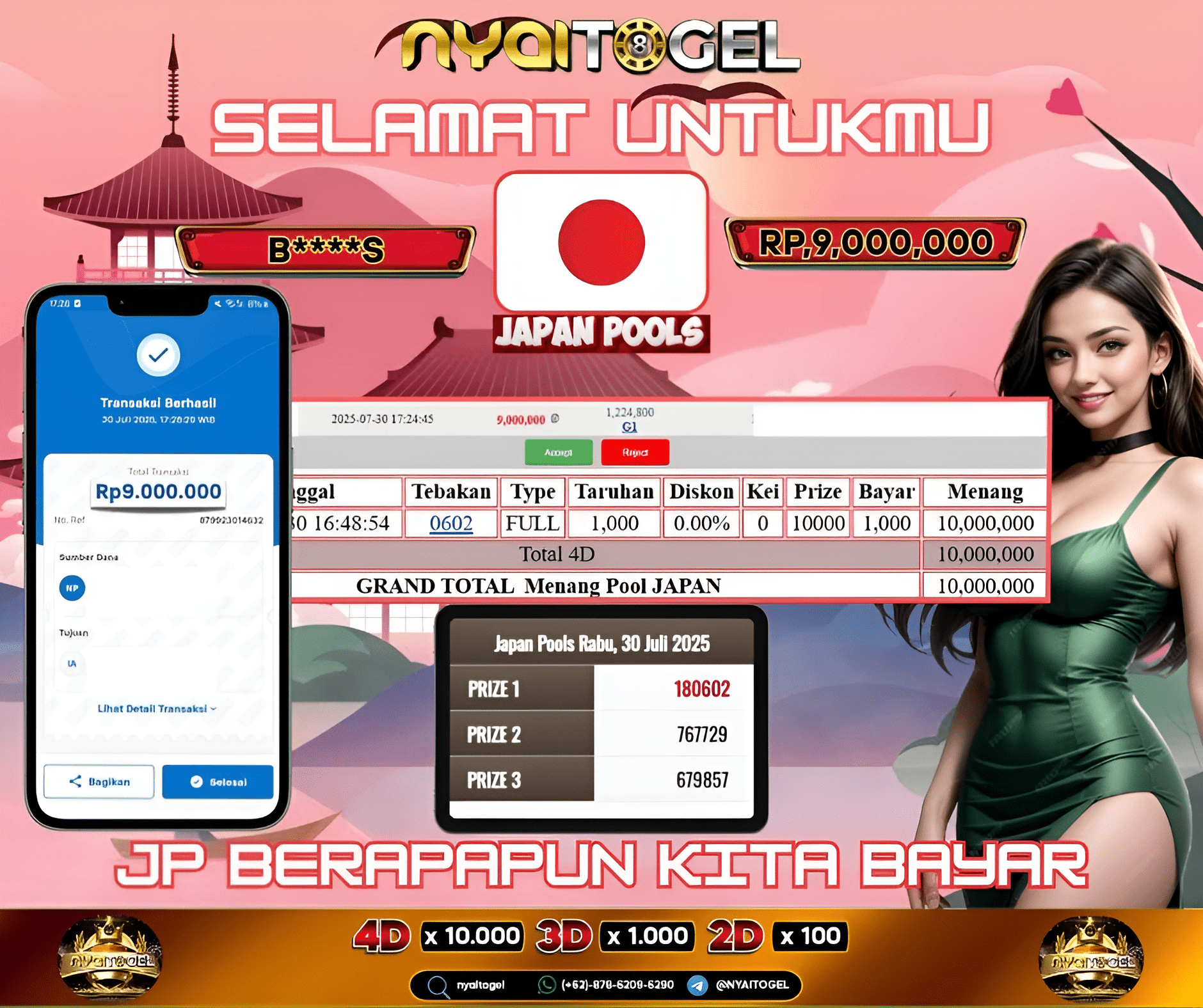 bukti jp togel