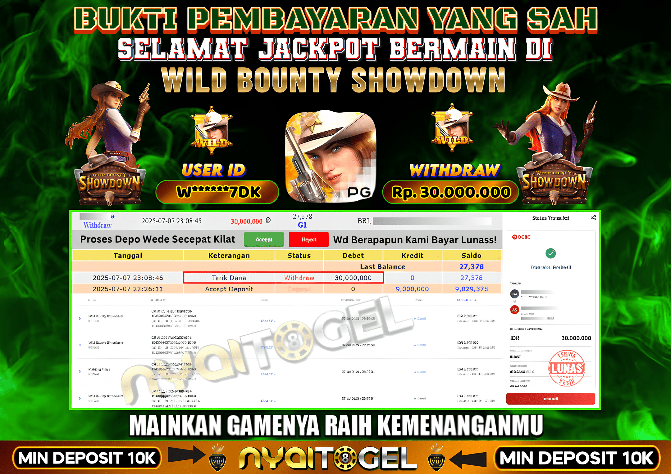 NYAITOGEL Bukti Jackpot Slot