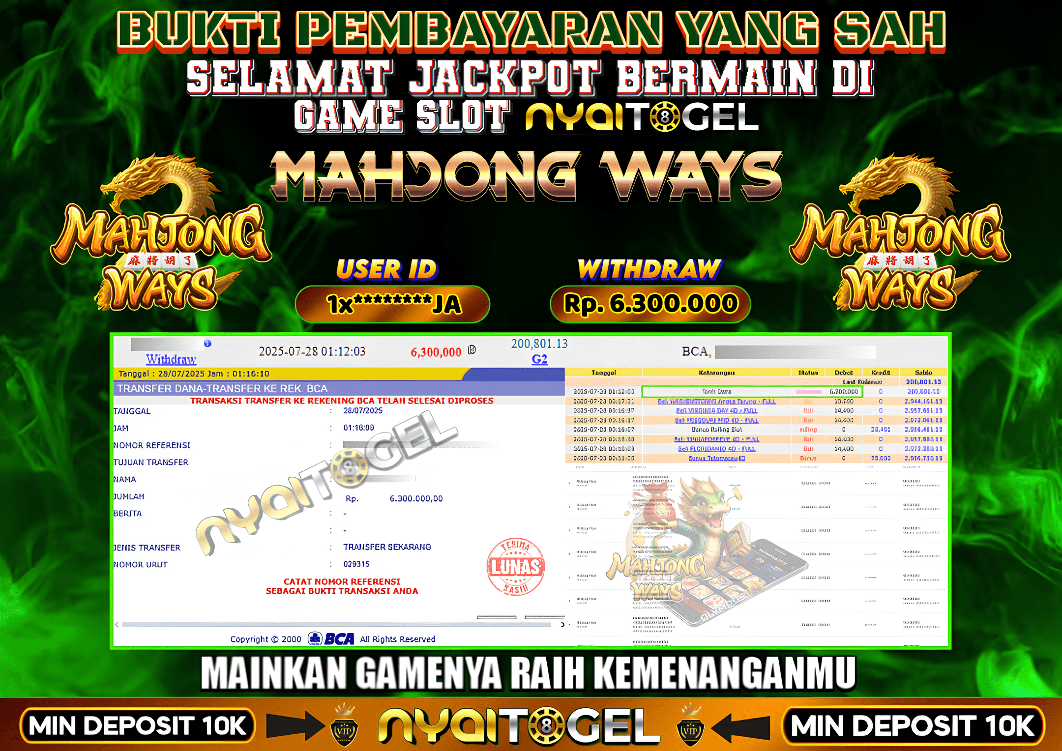 NYAITOGEL Bukti Jackpot Slot