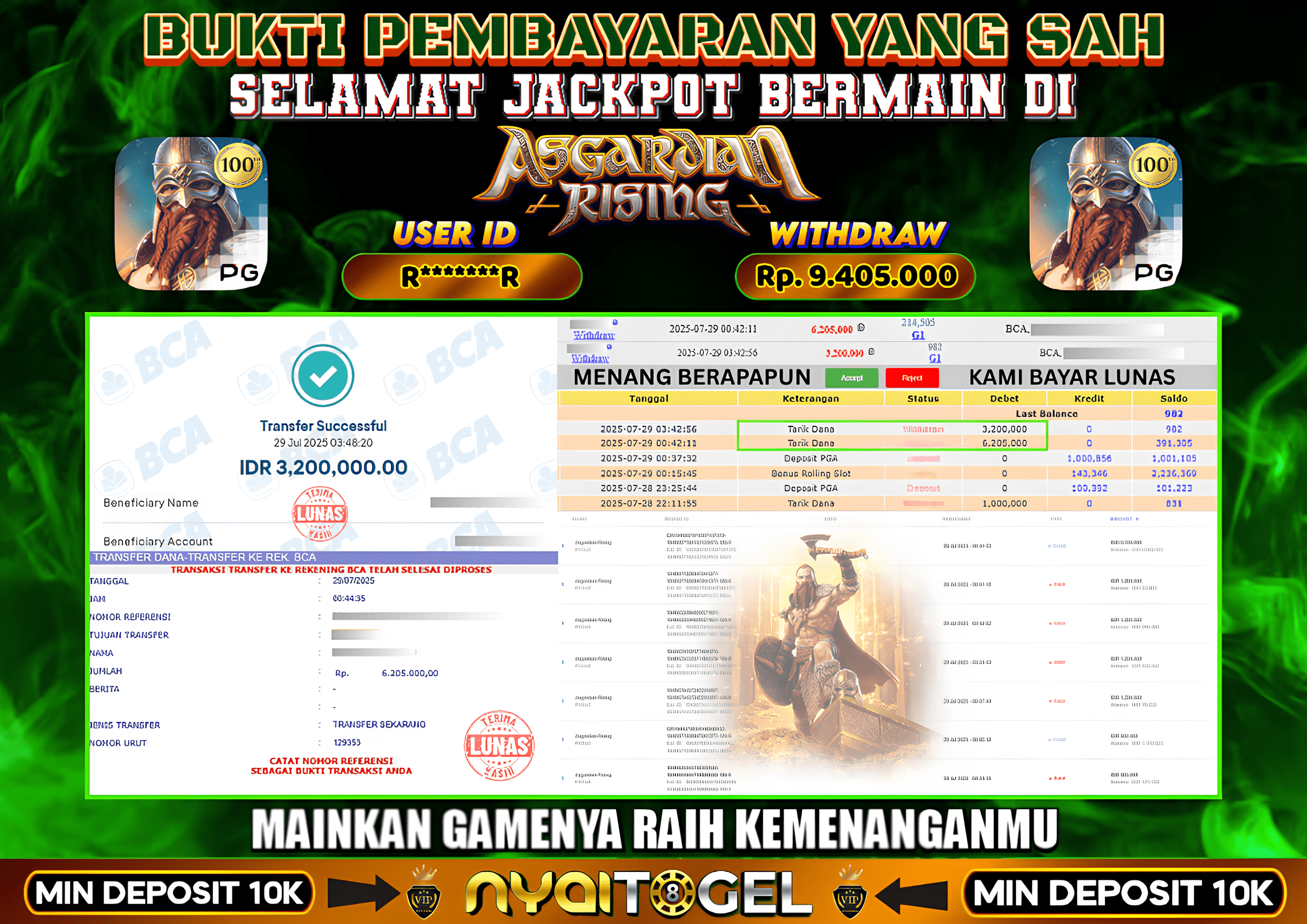 NYAITOGEL Bukti Jackpot Slot
