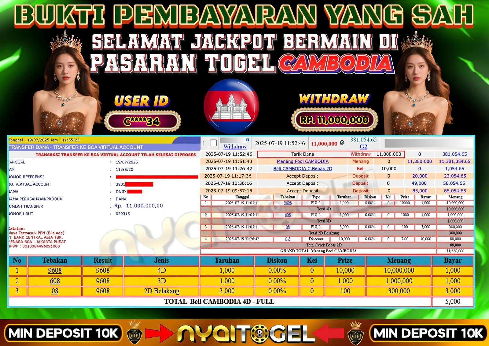 bukti jp togel