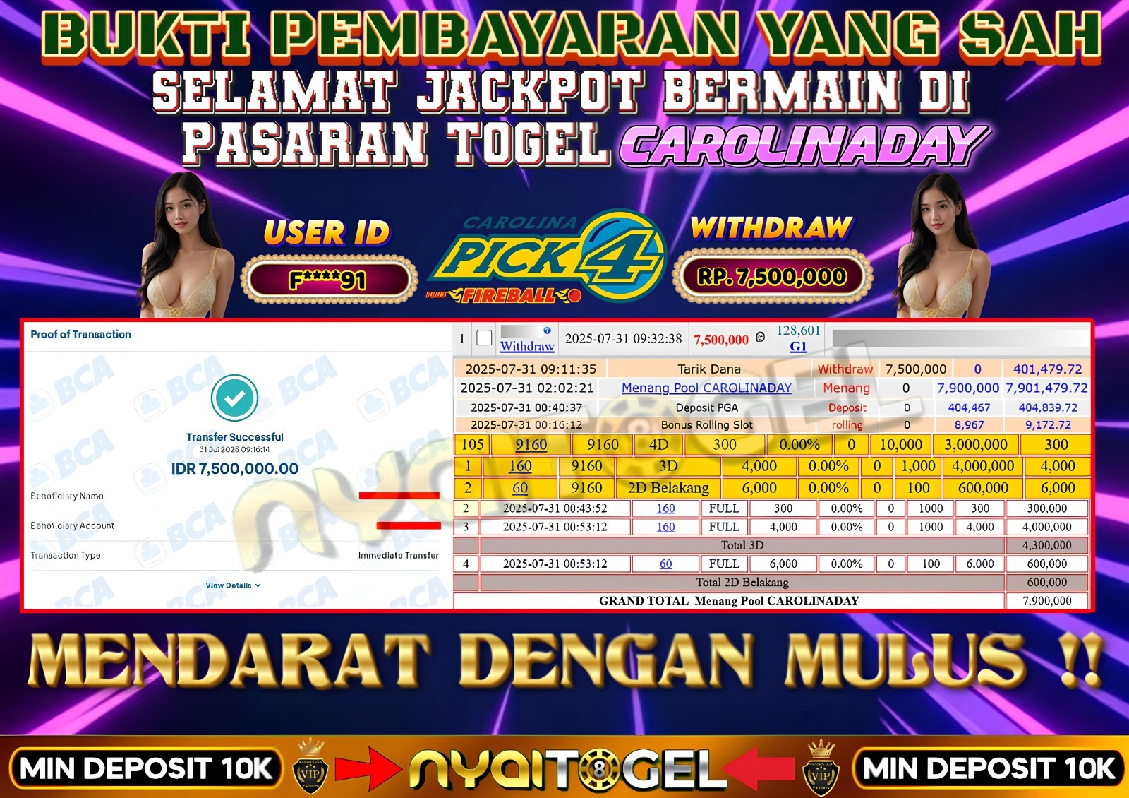bukti jp togel