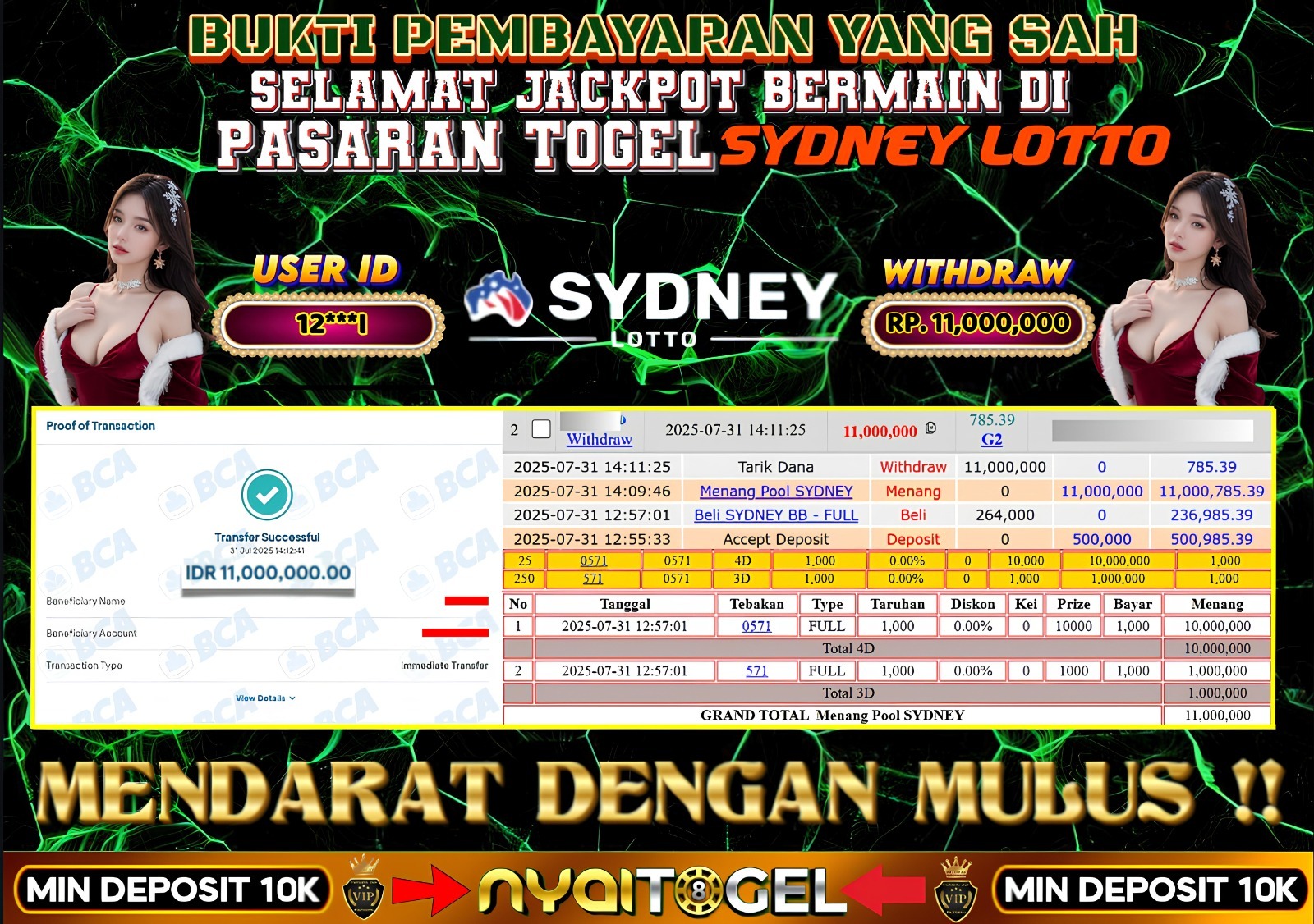 bukti jp togel