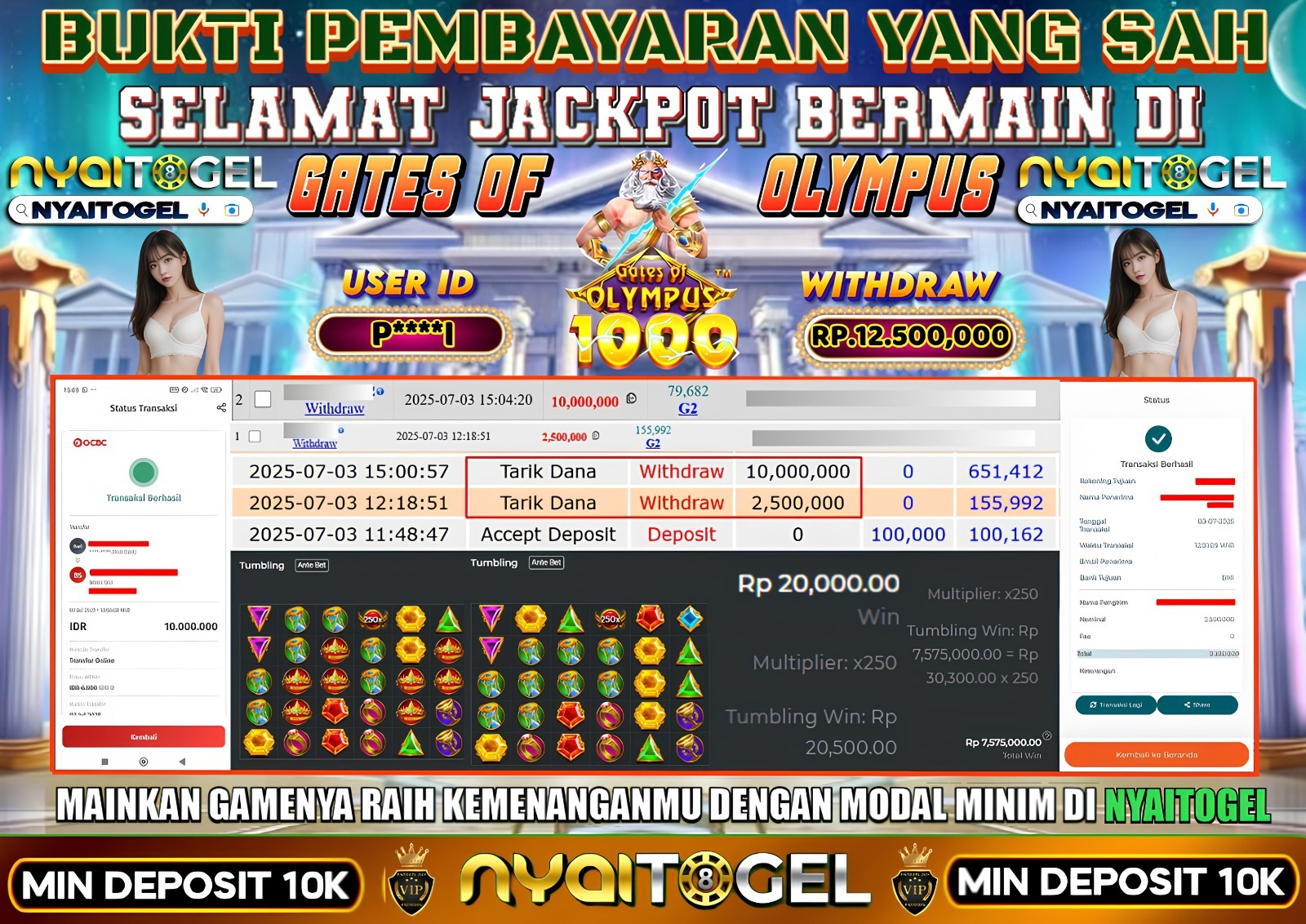 NYAITOGEL Bukti Jackpot Slot