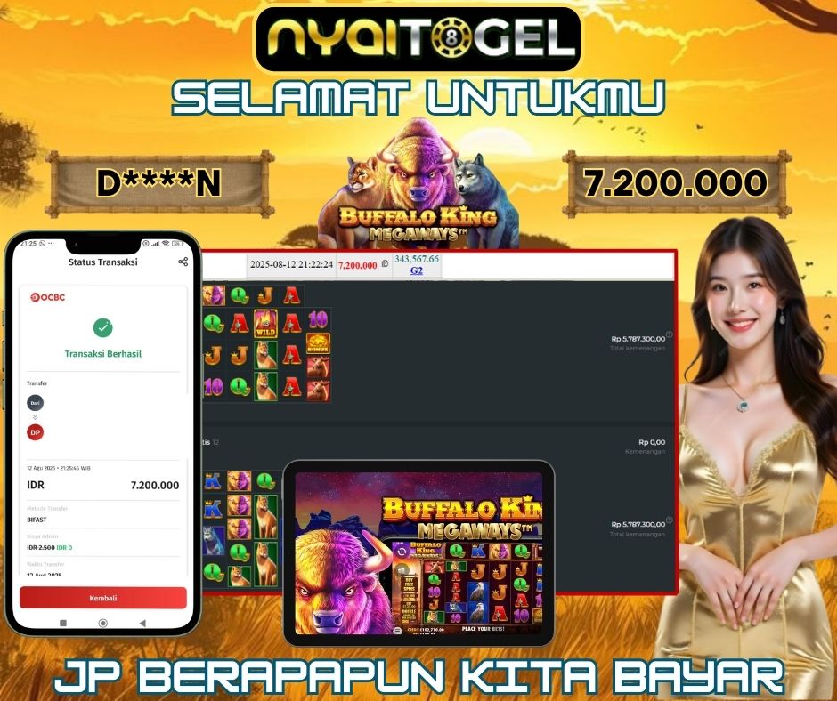 bukti jp slot
