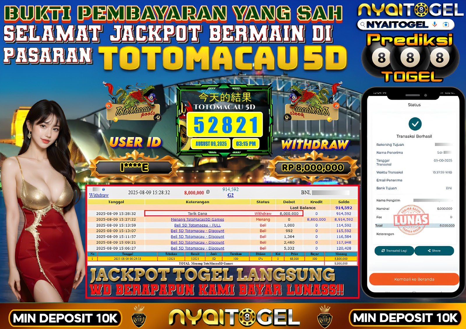 bukti jp togel