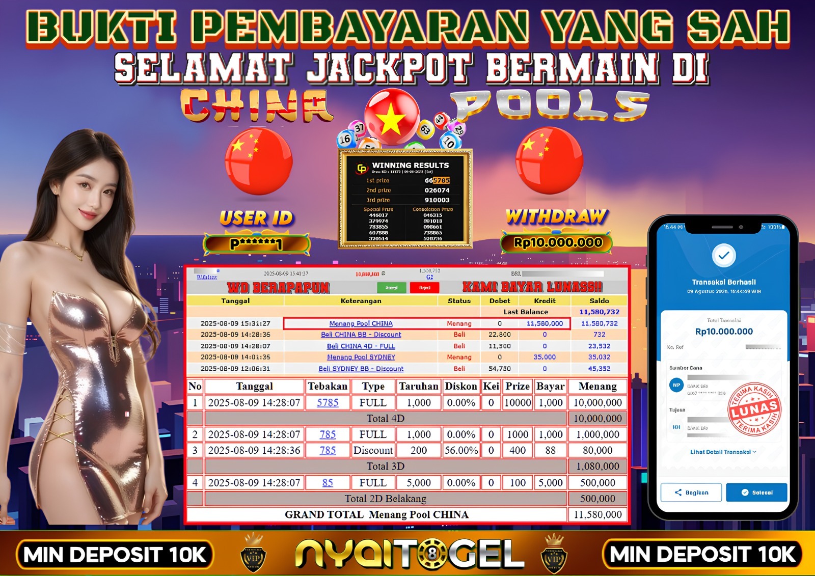 bukti jp togel