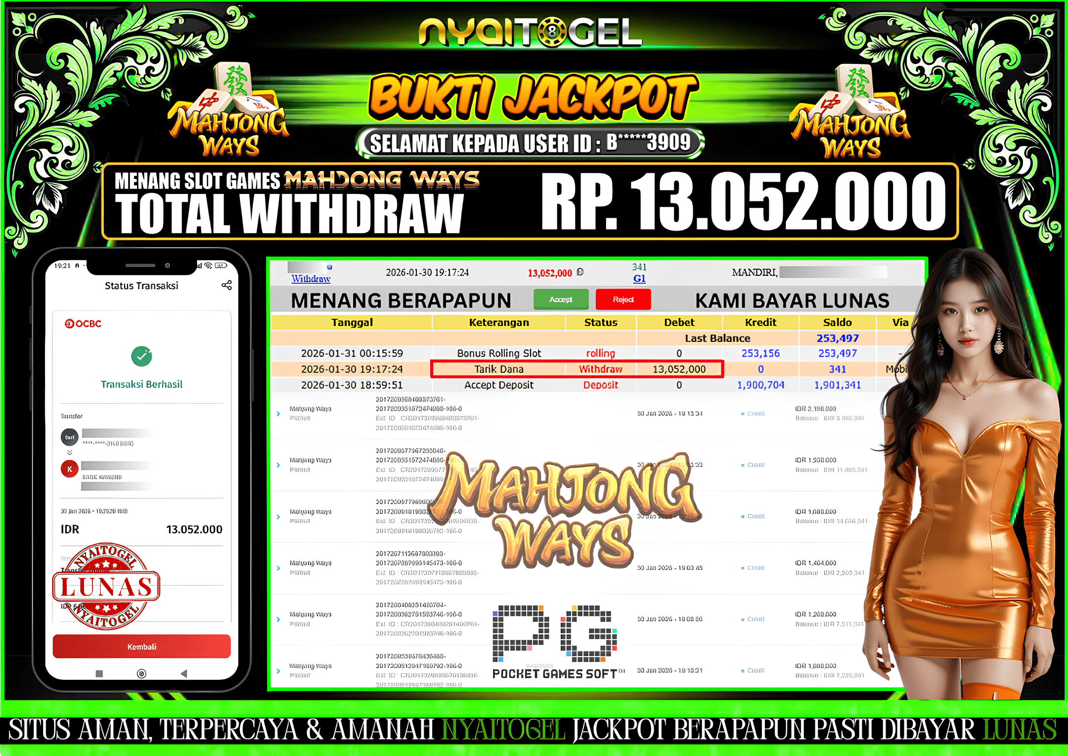 NYAITOGEL Bukti Jackpot Slot