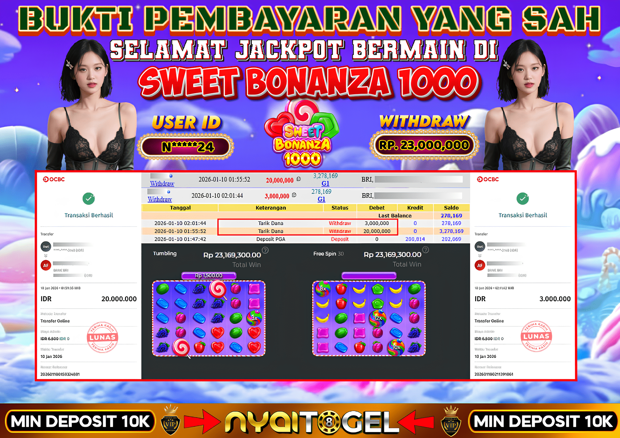 NYAITOGEL Bukti Jackpot Slot