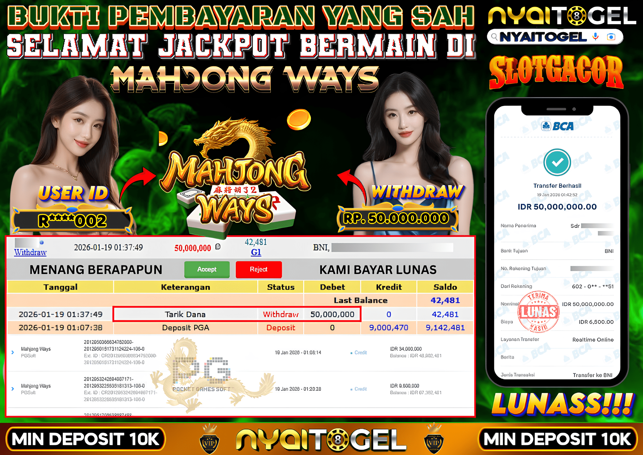 NYAITOGEL Bukti Jackpot Slot
